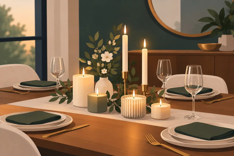 Best Candles for Dinner Parties, Beautifully Chosen