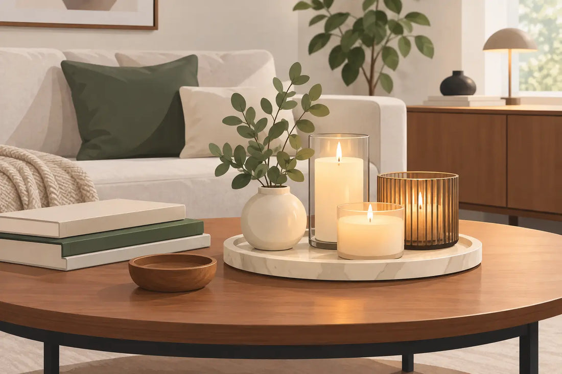 Best Coffee Table Candle Decor for a Styled Home