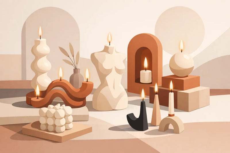Candles for Modern Home Decor That Feel Like Art