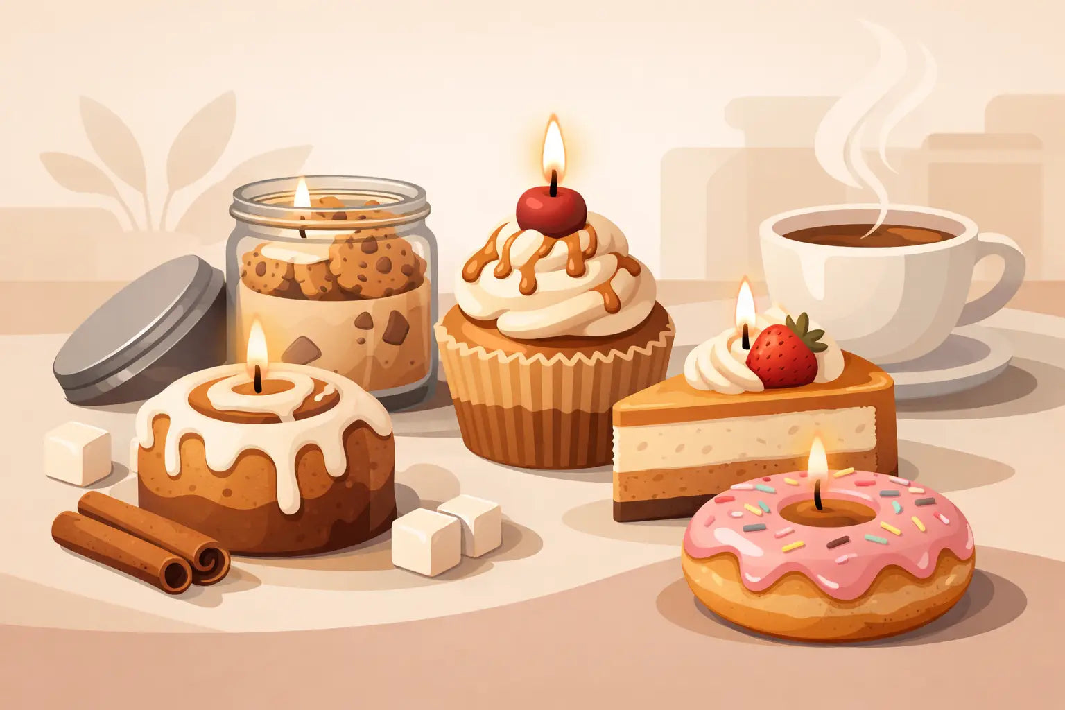 Realistic Bakery Scented Candles That Delight