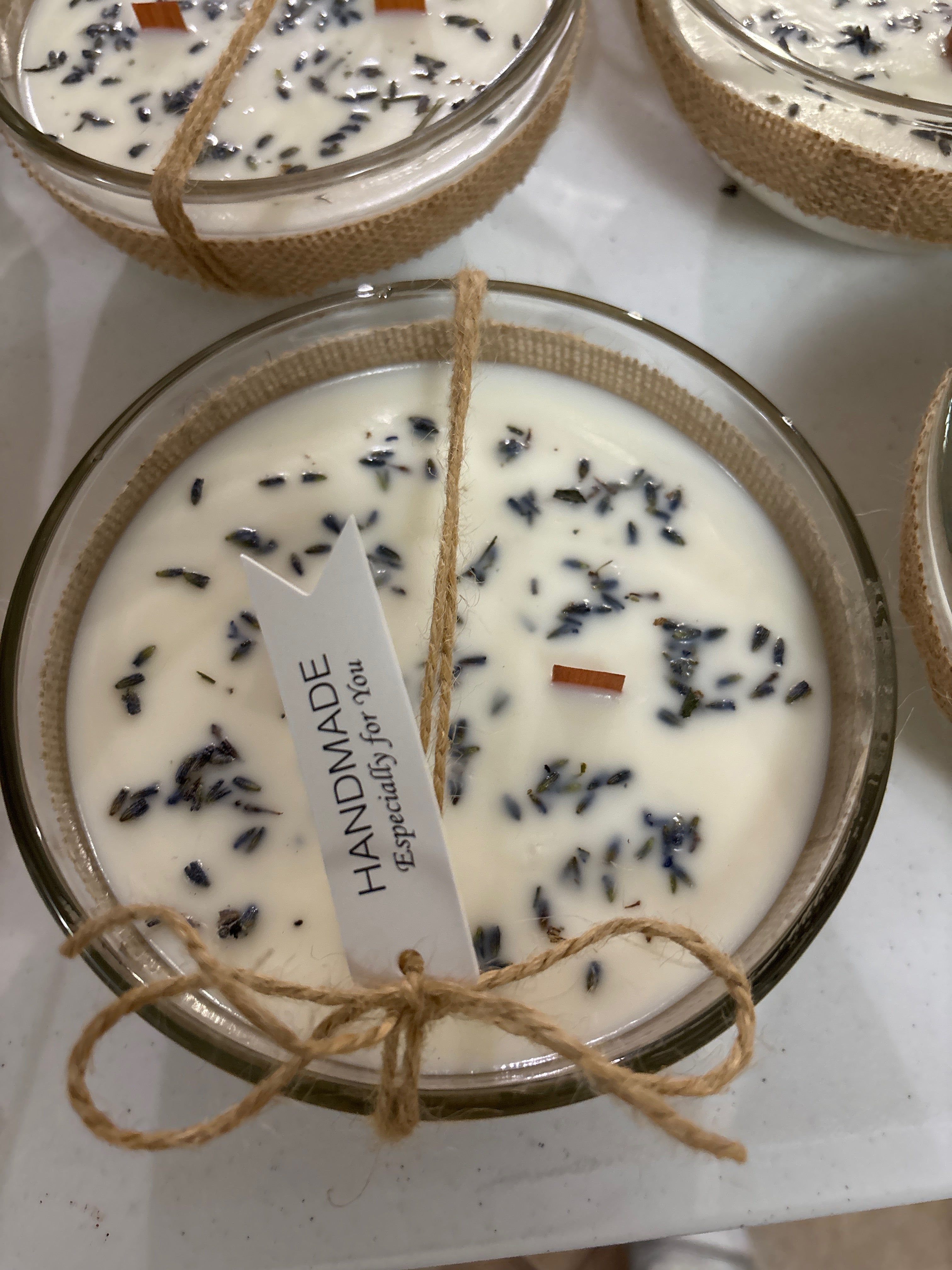 Wicke Artisan Lavender Candle | Natural Soy Wax