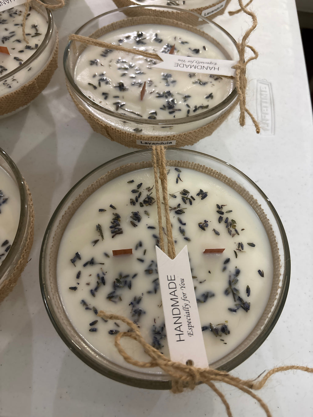 Wicke Artisan Lavender Candle | Natural Soy Wax