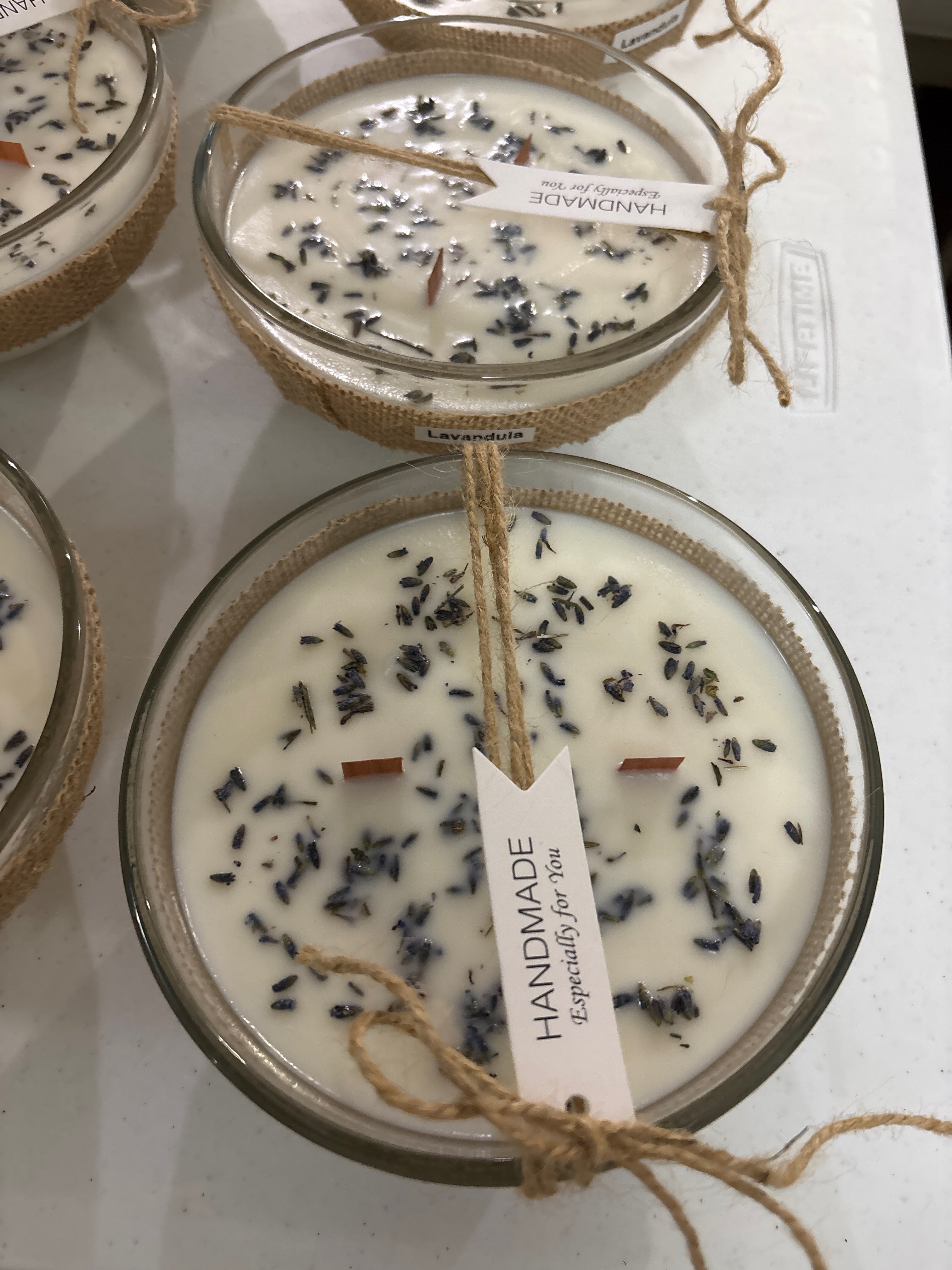 Wicke Artisan Lavender Candle | Natural Soy Wax