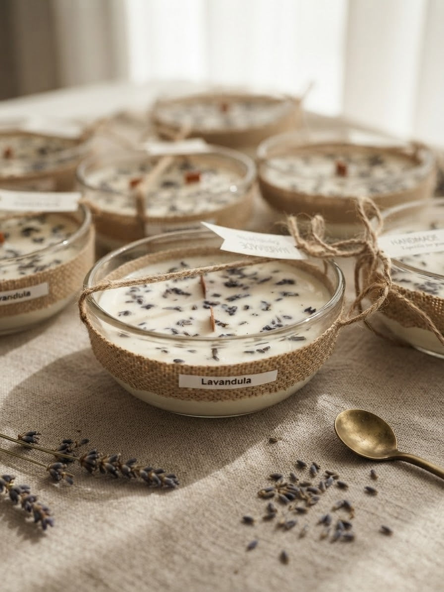Wicke Artisan Lavender Candle | Natural Soy Wax