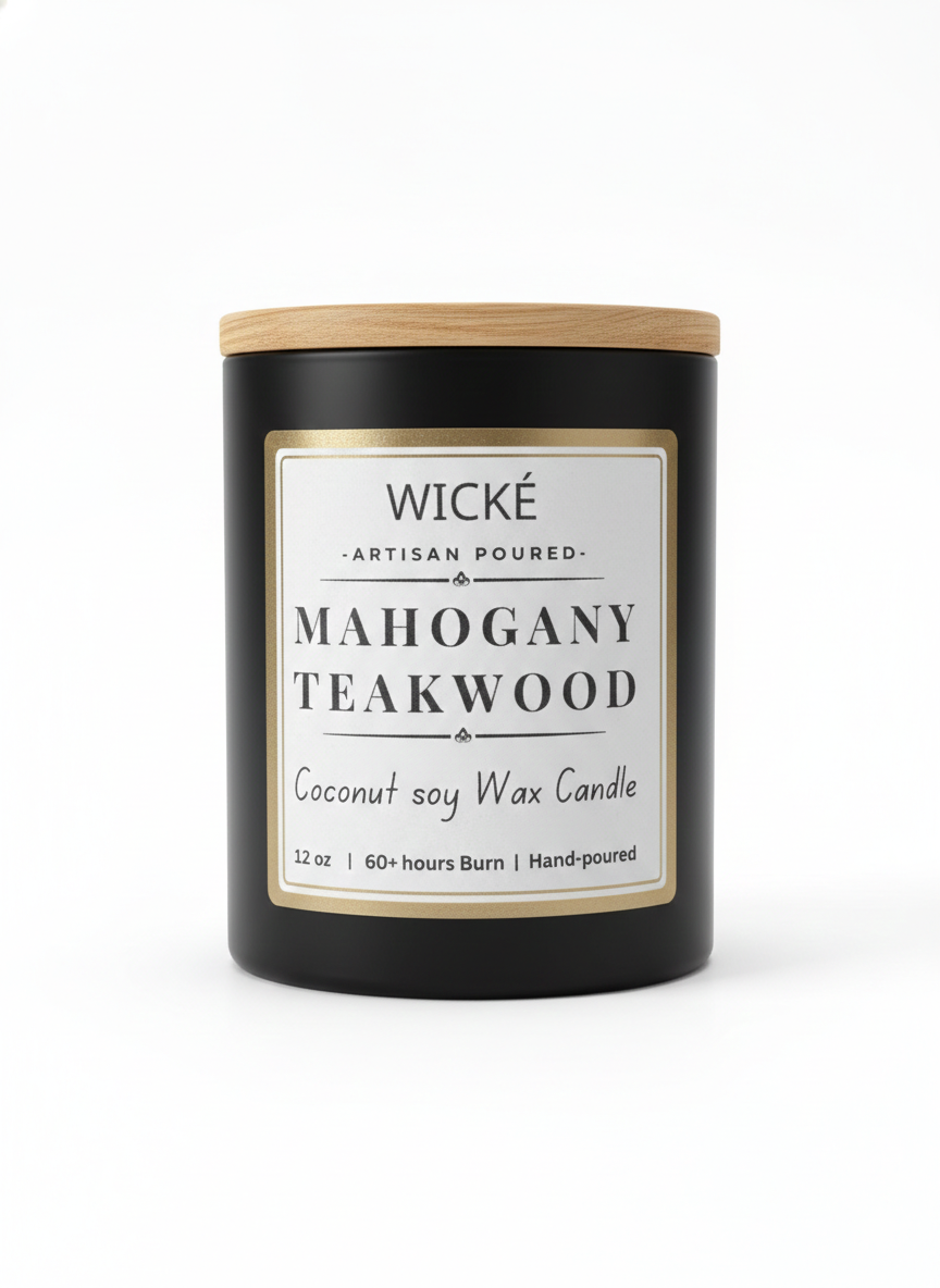 Mahogany Teakwood | The Artisan Wood Edition 12oz