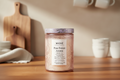 Wické Pine Forest Aroma candle in a glass jar on a white background