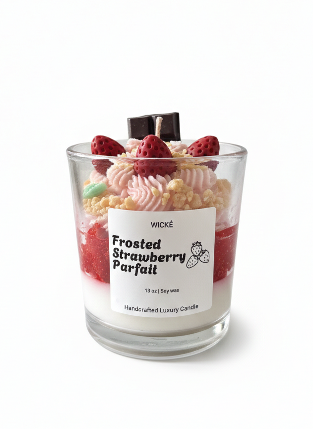 frosted Strawberry Parfait
