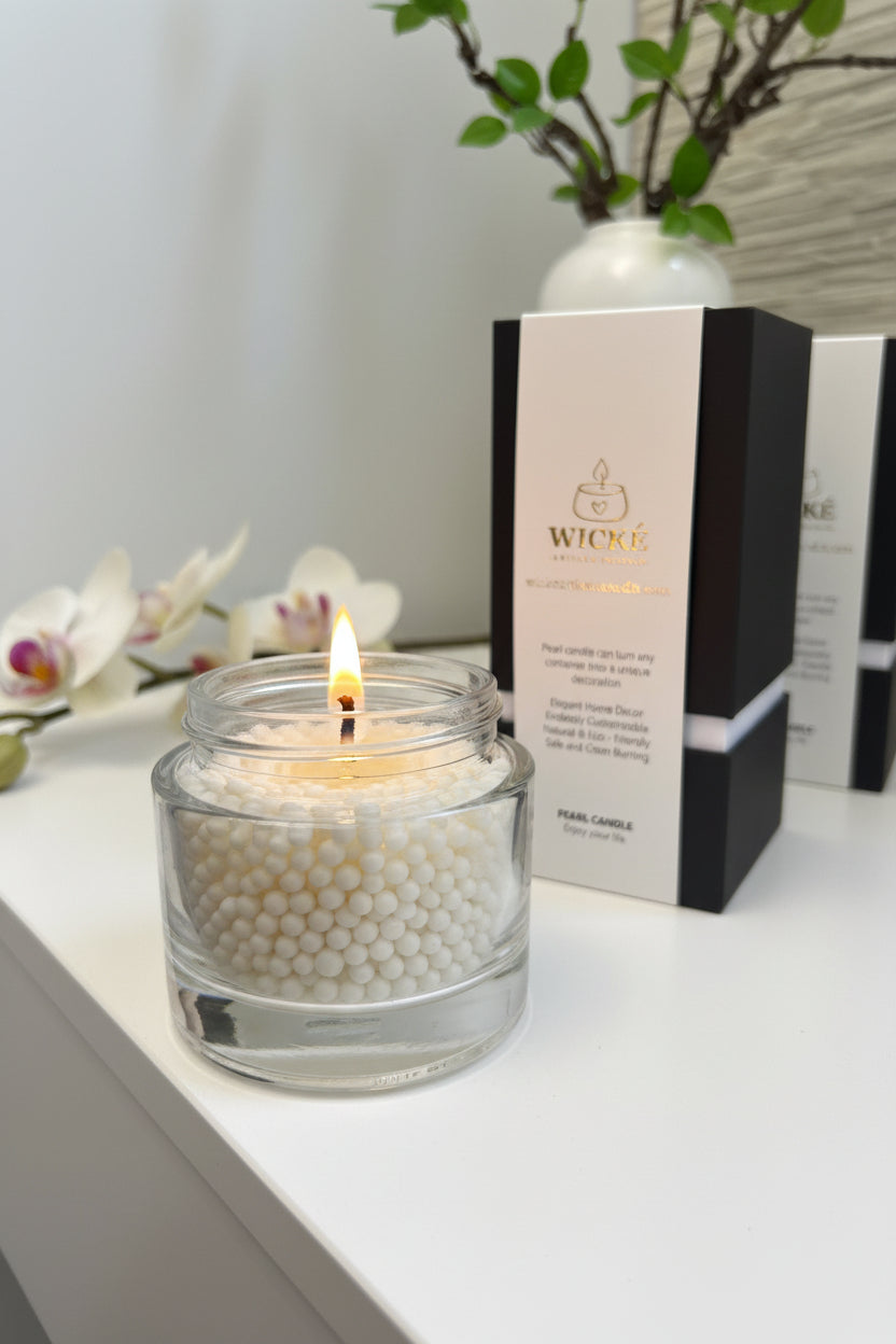 Signature Pearl Wax - White Musk | Clean Luxury Sand Wax – Wicke